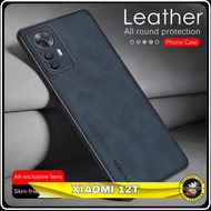 Casing Xiaomi 12T Softcase Xiomi 12T Nappa Leather Series Original