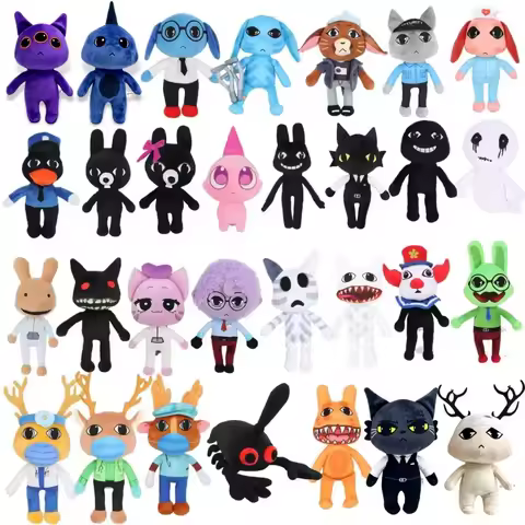 Juguete Peluche Animal Hospital Juego Terror Anomalía Hospital Animales Gato Perro Pingüino Conejo A