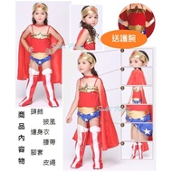 Shirley Party~Children's Wonder Woman Christmas Costume Costume Halloween Costume Children's Costume