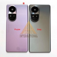 6.7 Grade AAA For Oppo Reno 10 5G CPH2531 Back Cover Housing+Camera Frame Lens For Reno10 Pro 5G CPH