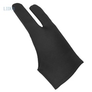 lidu11 2-Finger Tablet Drawing Anti-Touch Gloves For  Pro 9 7 10 5 12 9 Inch Pencil Anti-fouling Glove
