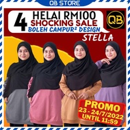 🔥4 Helai RM100🔥HAZEL TD Stella Tshirt Muslimah Labuh Baju Wanita Tshirt Wanita Murah Plus Saiz Size 