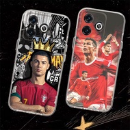 A66 CR7 Ronaldo TPU Case for Infinix HOT Smart 8 30i Note 40S 40 40i Pro Cover