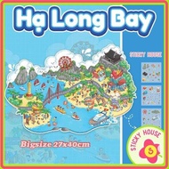 [Exclusive] Ha Long Bay 3D landscape 3D Sticker, Sticky House 3D Sticker