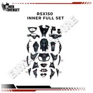 RSX 150 HONDA INNER SET BODY COVER HLD (25PCS) RSX 150 NON COLOUR PARTS READYSTOCK