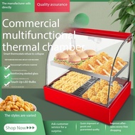 🔥🔥Food Warmer Display Pemanas Makanan Warmer Showcase Commercial Food Warmer Display Stainless Steel