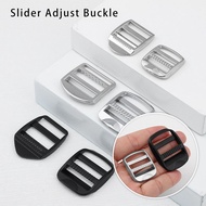 IDMU94789 โลหะผสมสังกะสี อุปกรณ์สำหรับกระเป๋าเดินทาง DIY ส่วนสายคล้องไหล่ Slider Loop อุปกรณ์เสริมสำหรับกระเป๋าเป้สะพายหลัง Slider Adjust Buckle สายรัดกระเป๋าเป้สะพายหลัง Buckle