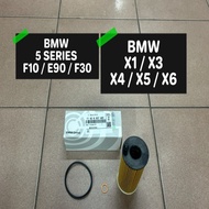 ( 100% ORIGINAL ) BMW 5 SERIES F10 E90 3 SERIRES F30 X4 X3 X1 X6 DIESEL MODEL OIL FILTER (OX404D) (H