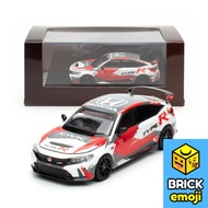 Motorhelix M65312 Honda Civic Type R FL5 TCR Pearl White 1/64 Đồ chơi mô hình xe hơi
