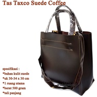 Tas Murah Kulit Suede Taxco coffee