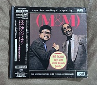 CD ซีดี Audiophile M&M Milt Jackson plays with Ichiro Masuda Quartet 20bit K2 XRCD MADE IN JAPAN (สภ