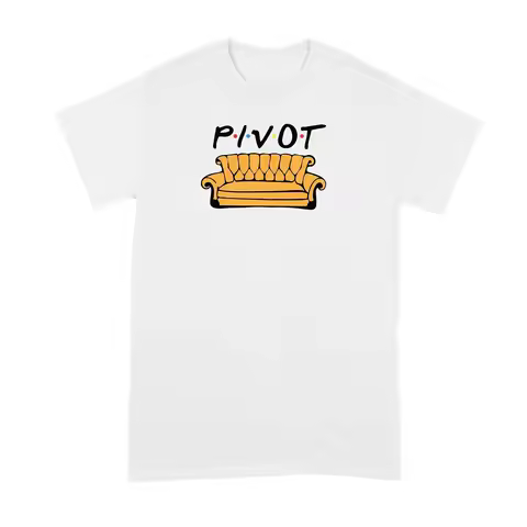 PivoT T Shirt Chandler Bing Rachel Green Ross Geller