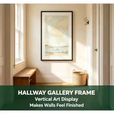 Mainstays β 18x24 Picture Frame β Black Flat Wall-Mounted Picture Frame