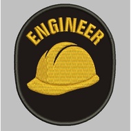 HD-R28 PATCH LOGO ENGINEER HELMET EMBROIDERY ACCESSORIES BET/ EMBLEM