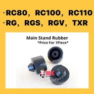 SUZUKI RC80 EXHAUST RUBBER (MAIN STAND RUBBER) // RC80 RC100 RG110 RG SPORT RGS RGV BEST RC110 DOUBLE STAND RUBBER GETAH