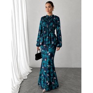 Ayra Kurung In Emerald Green