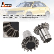 Pair 0BT 0BH DQ500 DQ381 FWD 7 Speed Axle Wheel Spider Gear U2GBK102 for Audi Q3