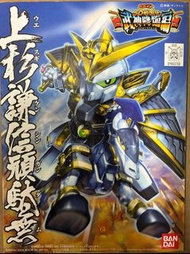 柴寶趣 絕版老物 紅標 上杉謙信 頑駄無 332 BB戰士 SD高達 戰國傳  萬代 鋼彈 組裝模型