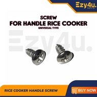 Universal Rice Cooker Handle Screw Stainless Steel Skru Penutup Periuk Nasi