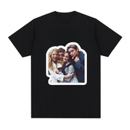 Gossip Girl photo printed T-shirt for men and women casual loose cotton T-shirt Harajuku short sleev