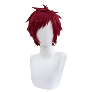 [Olmee]In Stock Gaara Cosplay Costume Sand Waterfall Fifth Kazekage Red Hair Shinobi Ninja Tatoo Sti