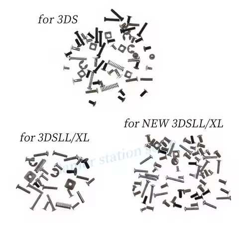 Replacement For Nintendo 3DS Philips Head Screws Set For 3DS XL LL NEW 3DSLL/XL Game Console Shell F
