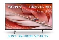 免費送貨 原裝香港行貨 SONY 日本製 XR-50X90J 50" 4K 電視 X90J 50X90J 50X90 X90 50吋