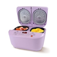 MHFrestec Double-Liner Rice Cooker Household Double-Piece Non-Stick Liner Rice Cooker Appointment Timing Multi-Functio