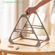 FBSG Organiser Foldable Home Travel Clothes Rack Organiser Drying Rack Storage Laundry Laundry Organ