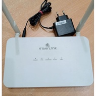 GPON ONU VIBERLINK VB88G DUAL-BAND PORT ROUTER biru (NORMAL USED)