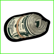Money Rug for Bedroom 100 Dollar Bill Money Carpet Money Door Mats Area Rug Non-Slip Kitchen Rugs Cr