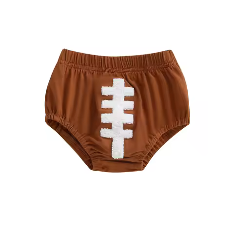 Baby Boy Shorts Rugby Embroidery Elastic Waist Short Pants Summer Casual Infant Shorts