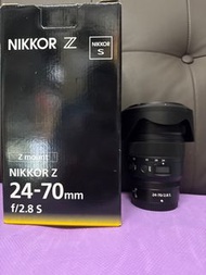 完美無瑕 全套有盒 歡迎 Trade In 😍😍😍 Nikon Z 24-70 24-70mm F2.8 S Z9 Z7 Z6 Z5 Use