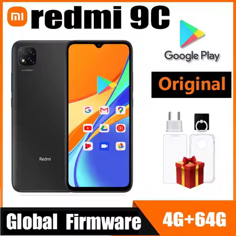 Global Rom Xiaomi Redmi 9C Smartphone 3GB/4GB RAM 128GB MediaTek Helio G35 6.53 inch Android 10 13MP