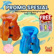 [BUY 2 GET 1 FREE BALLOON] SY-B5025 Toddler swimming vest float for kindergarten and elementary scho