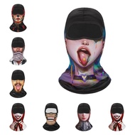 Balaclava กลางแจ้ง Cool ครีมกันแดดรถจักรยานยนต์ขี่จักรยานหน้ากากใบหน้าเต็มรูปแบบผู้ชายหมวกกันน็อค Ho