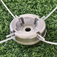 [szluzhen3gv] Grass Trimmer Cutter with 4 Lines, Aluminium Strimmer Head ,for String Trimmer, Weed E