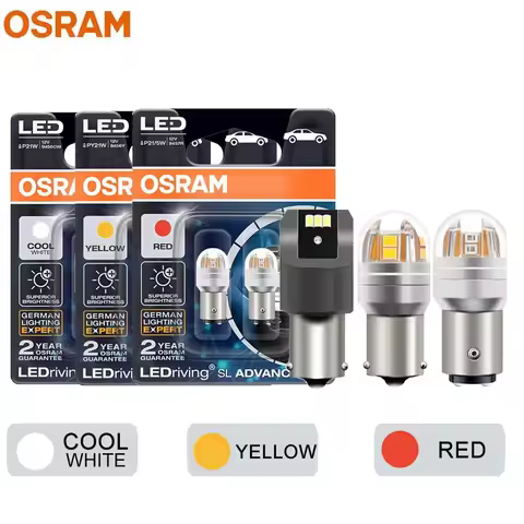 OSRAM LEDriving SL Advance S25 1156 1157 P21W PY21W P21/5W Car Signal Lights LED Fog Bulbs Brake Pos