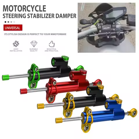 For Honda GROM MSX 125 MSX125 MSX125SF MSX 125 SF 2013-15 CNC Stabilizer Steering Damper Motorcycle 