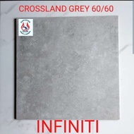 granit lantai 60x60 crossland grey by infiniti