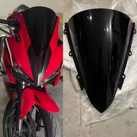 CBR500R Windscreen For Honda CBR500 500R CBR 500 R Windshield Motorbike Wind Deflector Screen Double