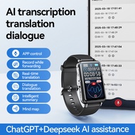 foreign trade direct sales, watch AI intelligent voice recorder ChatGPT intelligent transcription tr