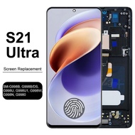 6.78" Super AMOLED S21 Ultra Screen Replacement for Samsung Galaxy S21 Ultra 5G G998B G998B/DS LCD D