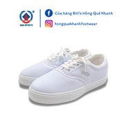 Giày bata học sinh Asia Giày bata si trắng form NAM Giày asia si cột dây dành cho học sinh dành cho