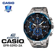 นาฬิกาคาสิโอ EDIFICE รุ่น EFR-539 กันน้ำ มี 5 สี รับประกัน 1 ปี