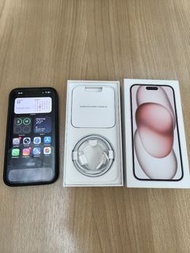 Apple iPhone 15 Plus 粉色256 / 一手用家/全套包裝 / Apple 店買