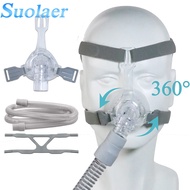 CPAP Nose Mask CPAP Sleep Mask with Headgear Tube For CPAP Machine Accessories