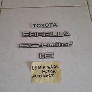 Toyota Corolla Twincam Emblem Set