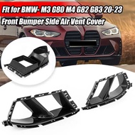 For 2020-2023 BMW G80 M3 G82 G83 M4 front bumper ventilation grill air grille cover front air duct v