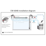 (GPBS) Aquarium Filter Ultra-Quiet External Aquarium Filter Bucket LW-603 Aquarium Filter Equipment
